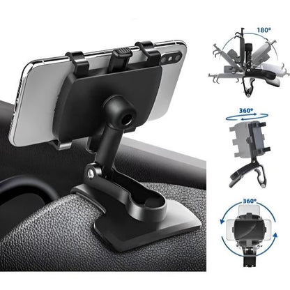 Adjustable Car Dashboard Phone Mount Clip