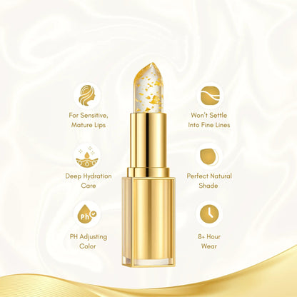 TrueTone pH Adjusting Lipstick with Gold Flakes