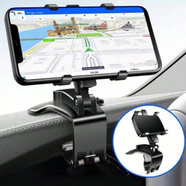 Adjustable Car Dashboard Phone Mount Clip