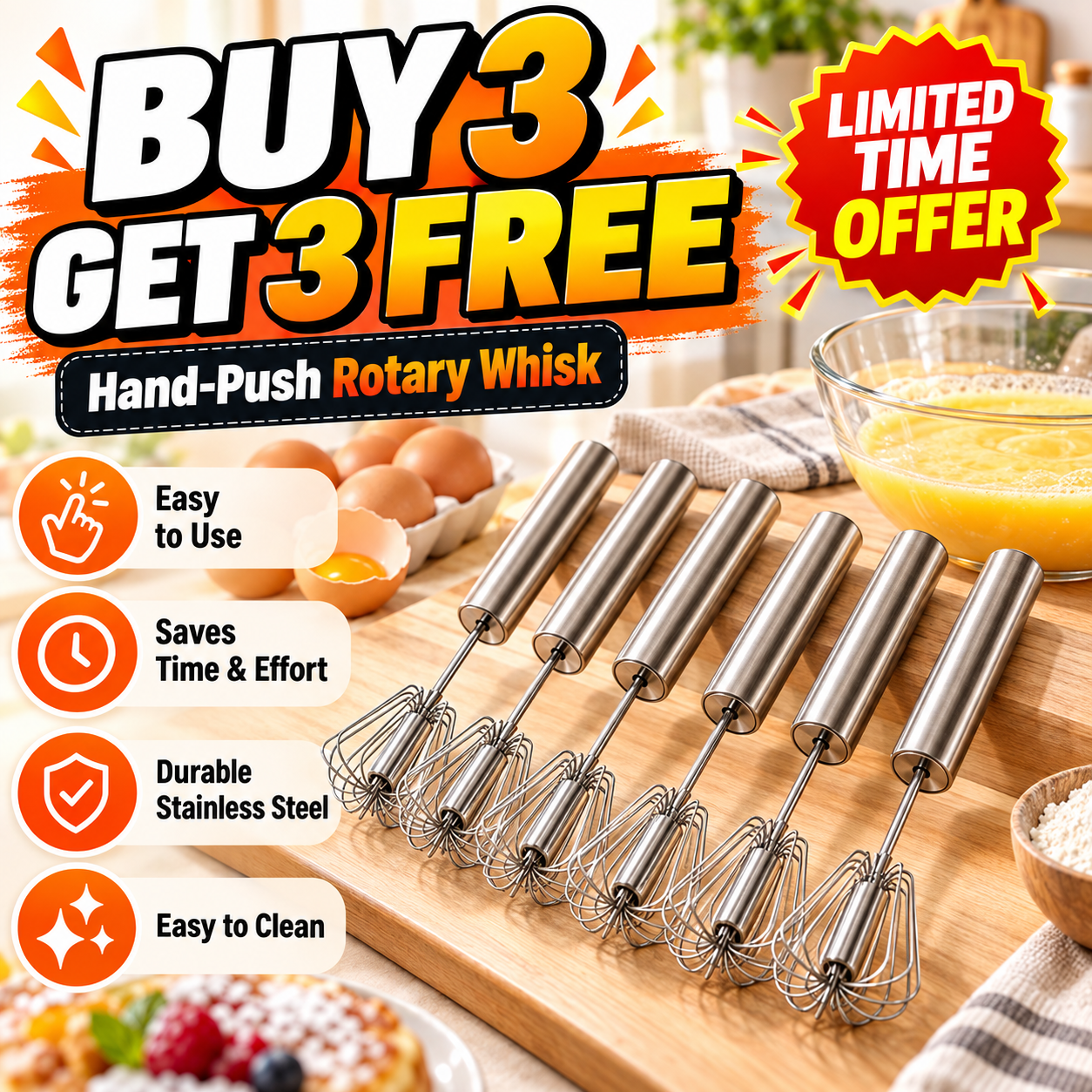 Buy Three Get Three Free