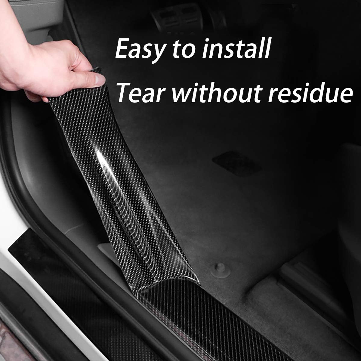 2" × 33Ft 5D Carbon Fiber Car Wrap Film — Real Texture, Easy DIY