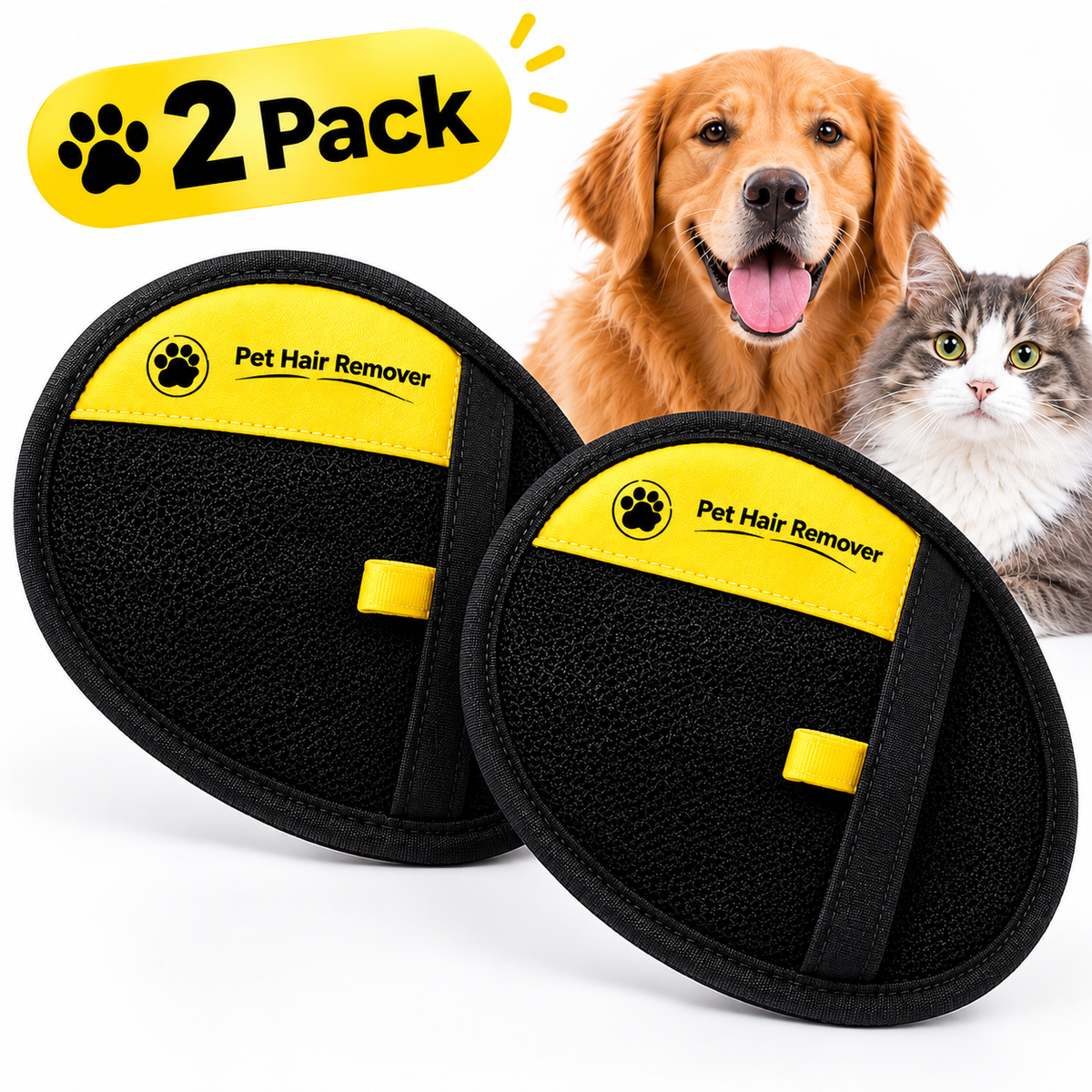 Reusable Pet Hair Remover Glove